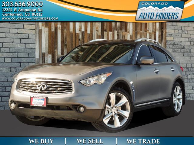 Gray 2009 INFINITI FX50 SUV / Crossover All-Wheel Drive Automatic