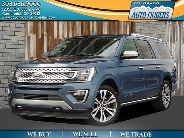 Blue 2020 Ford Expedition SUV / Crossover Four-Wheel Drive Automatic
