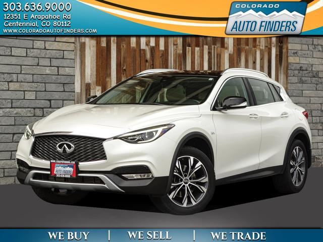 White 2018 INFINITI QX30 SUV / Crossover All-Wheel Drive Automatic