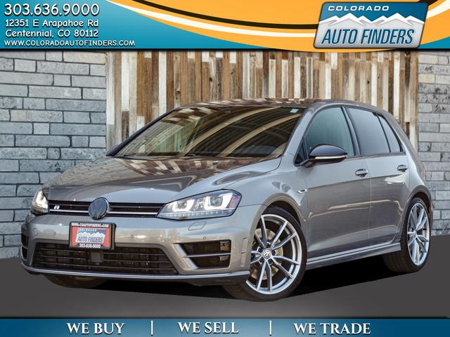 Gray 2017 Volkswagen Golf R Hatchback All-Wheel Drive Automatic