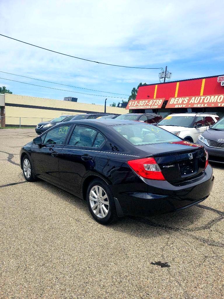 Honda Civic EX Sedan 5-Speed AT 2012 Honda Civic EX Sedan 5-Speed AT 2012