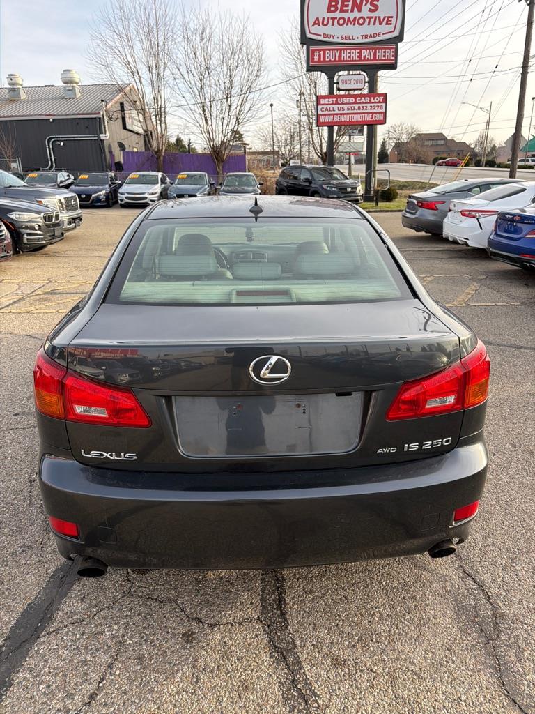 Lexus IS IS 250 AWD 6-Speed Sequential 2008