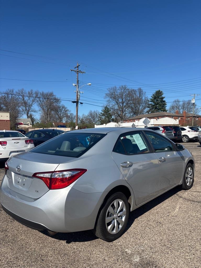 Toyota Corolla LE CVT 2015