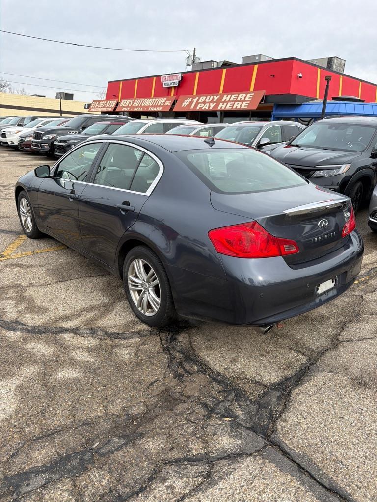 Infiniti G Sedan 37x AWD 2012