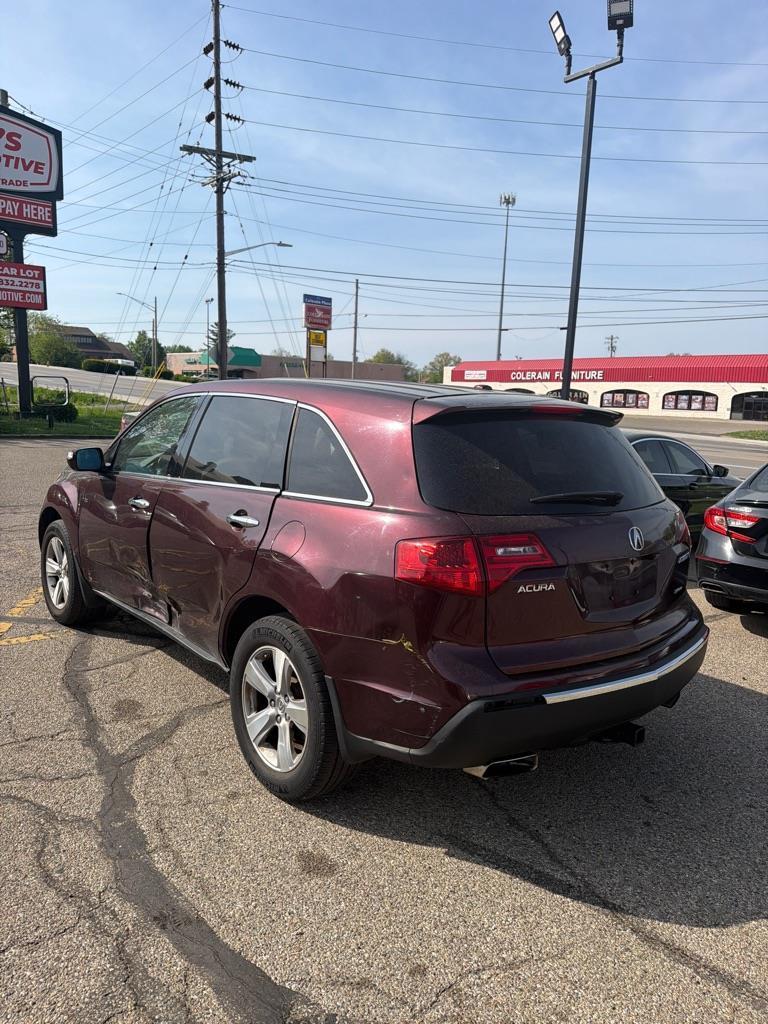 Acura MDX 6-Spd AT w/Tech and Entertainment Package 2011