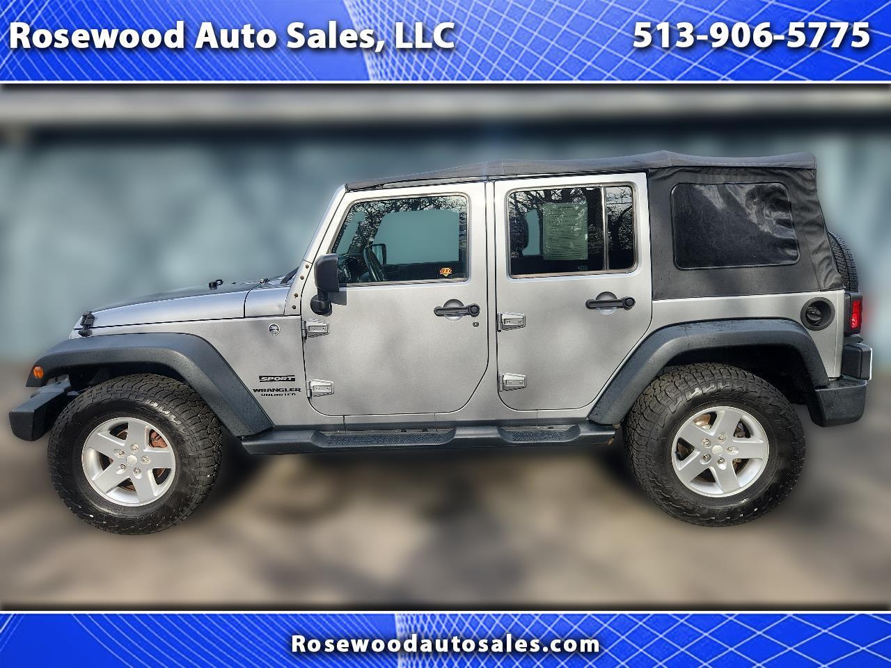2015 Jeep Wrangler Unlimited 4WD 4dr Sport