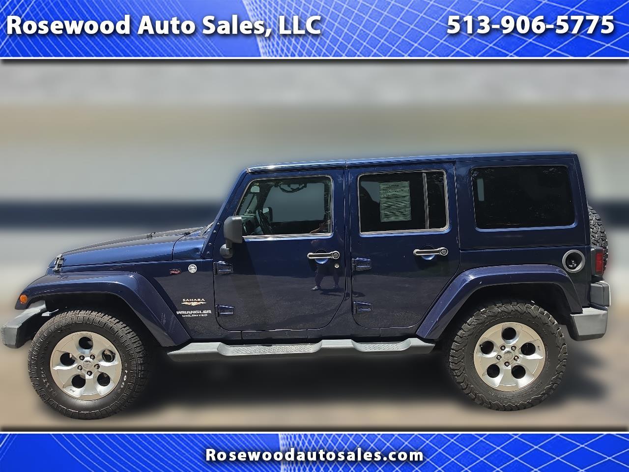 2013 Jeep Wrangler Unlimited 4WD 4dr Sahara