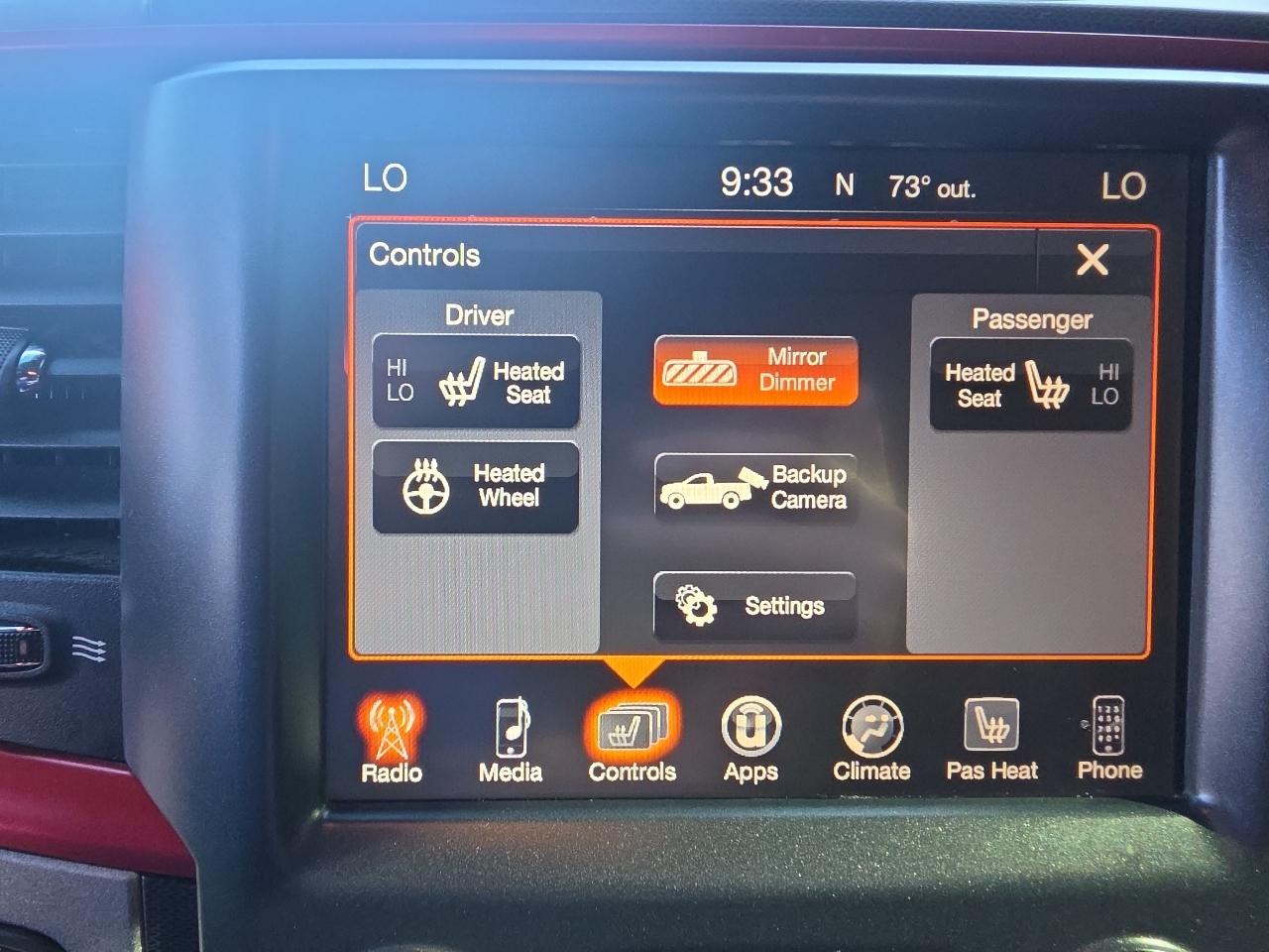 RAM 1500 4WD Crew Cab 140.5" Rebel 2016
