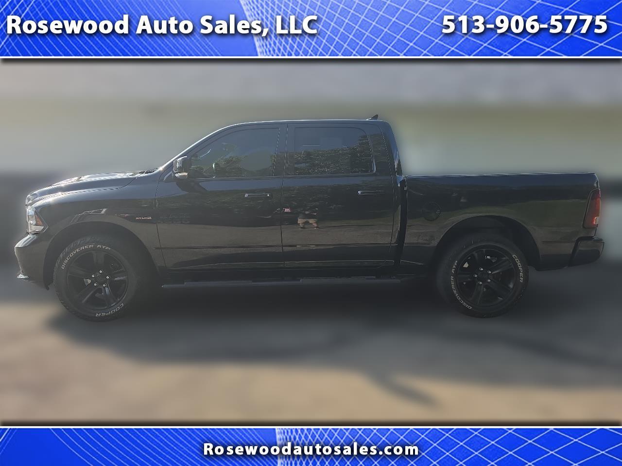 2017 RAM 1500 Night 4x4 Crew Cab 5'7" Box