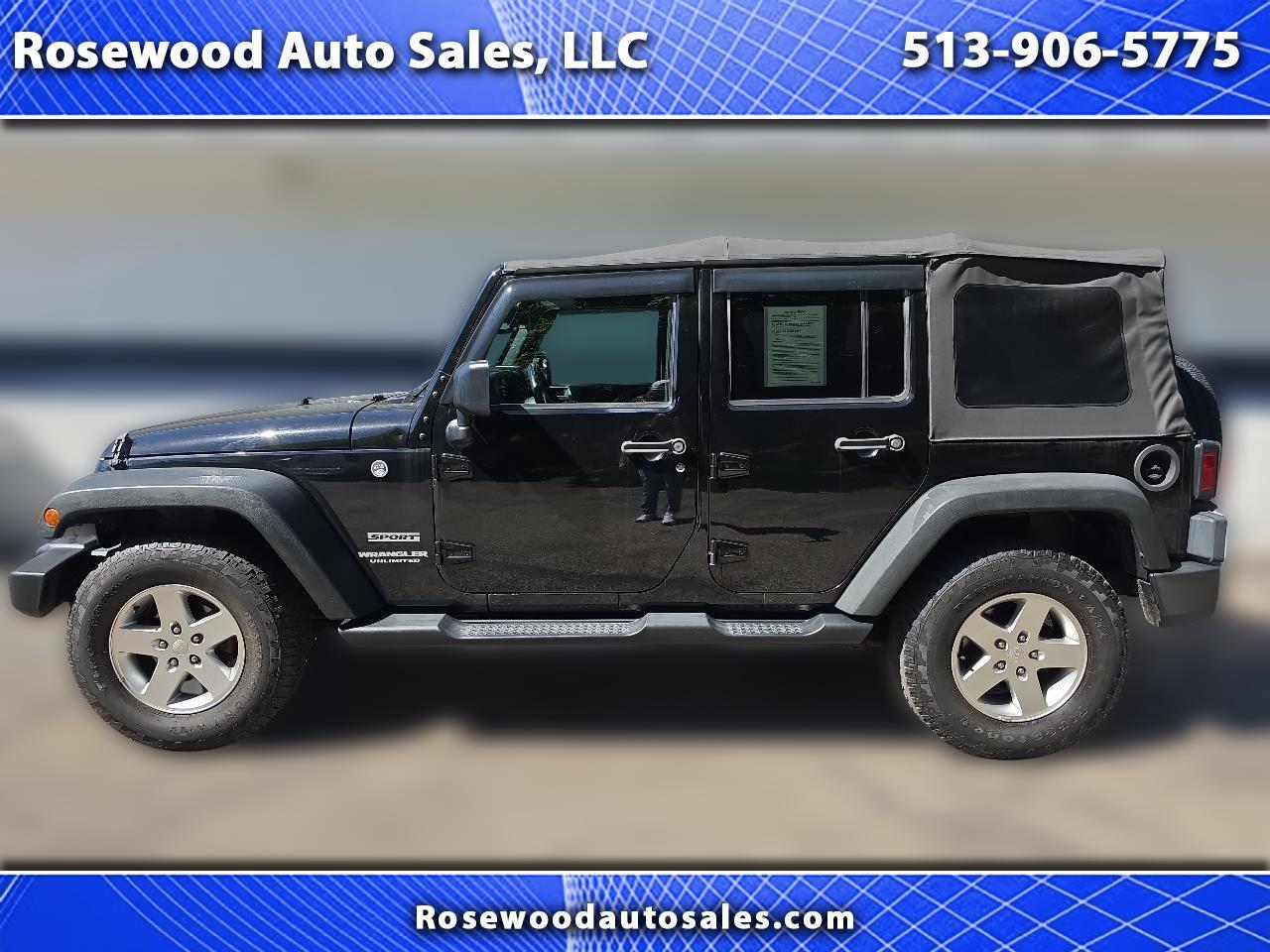 2016 Jeep Wrangler Unlimited 4WD 4dr Sport