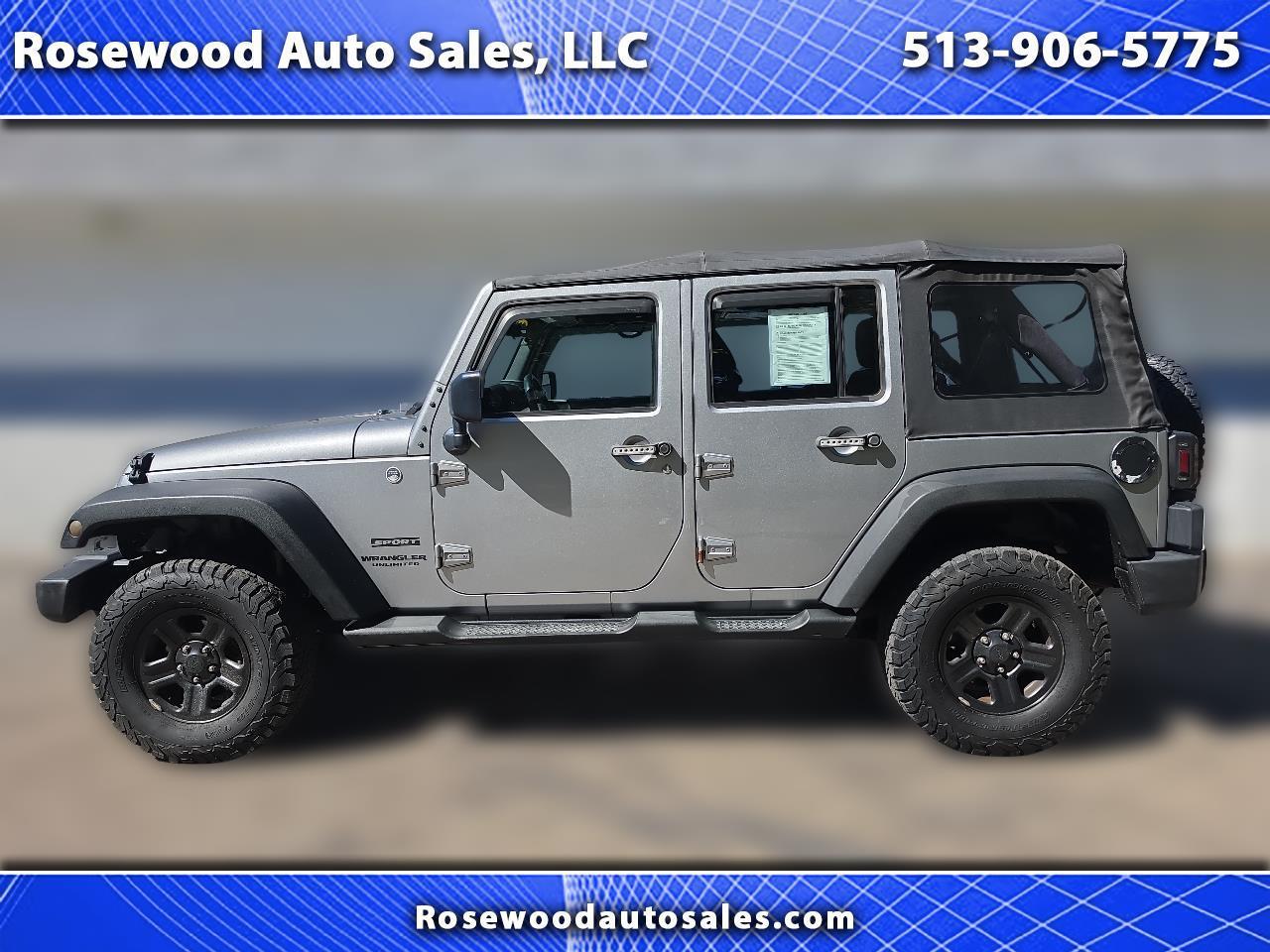 2015 Jeep Wrangler Unlimited 4WD 4dr Sport