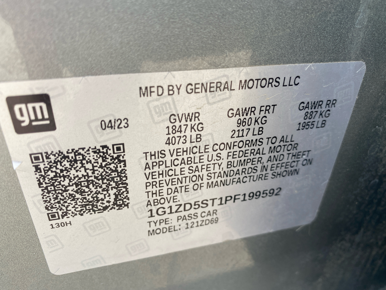 Chevrolet Malibu 1LT 2023 Chevrolet Malibu 1LT 2023