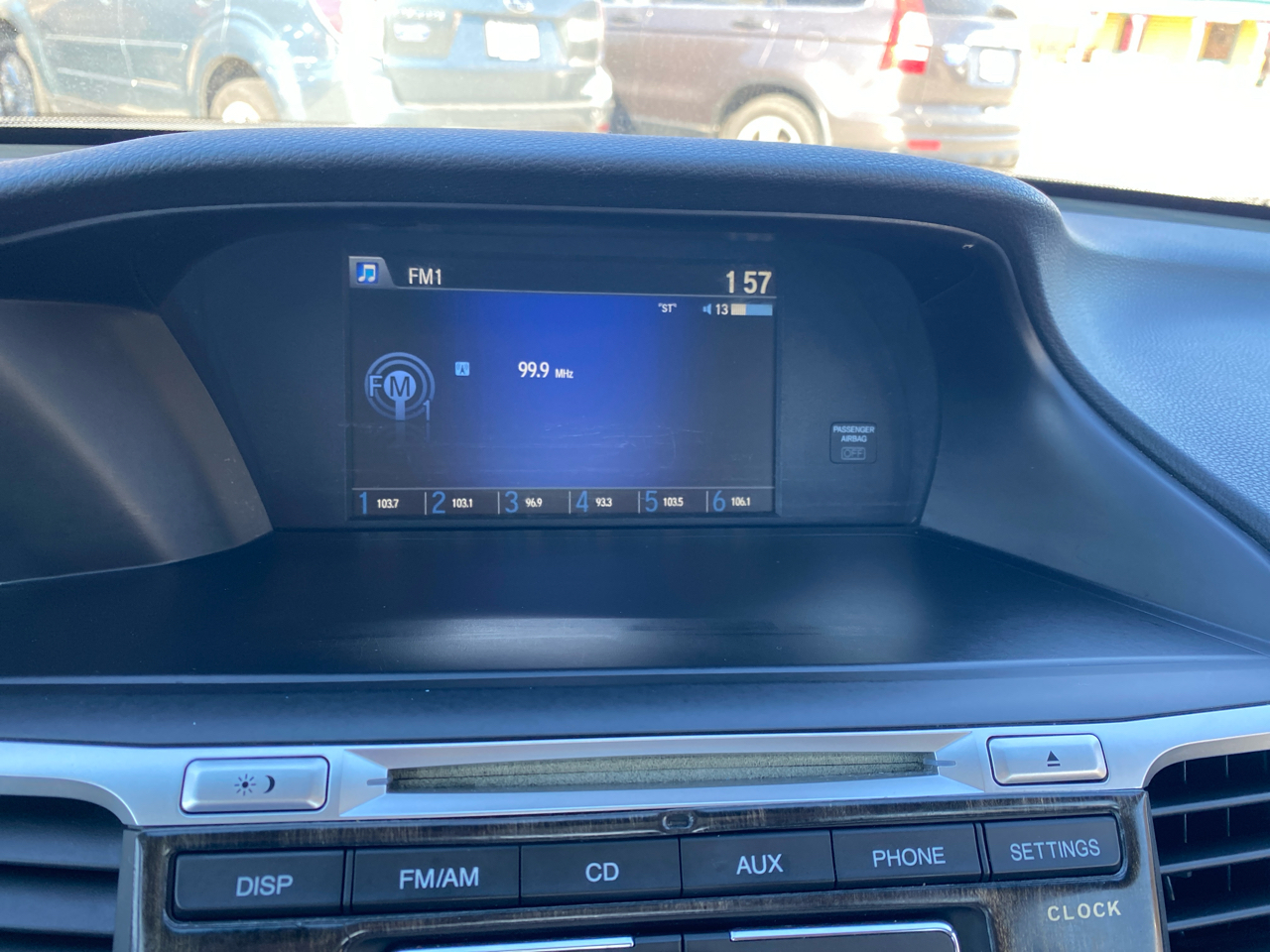 Honda Accord EX Sedan CVT 2013