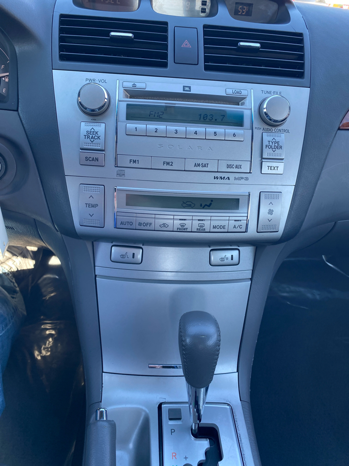 Toyota Camry Solara Sport Convertible 2008