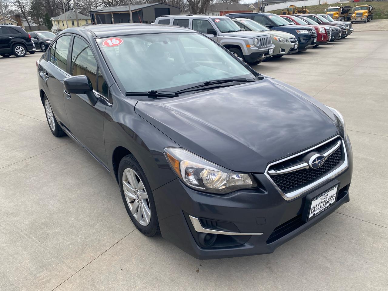 Subaru Impreza 2.0i Premium PZEV 4-Door 2016