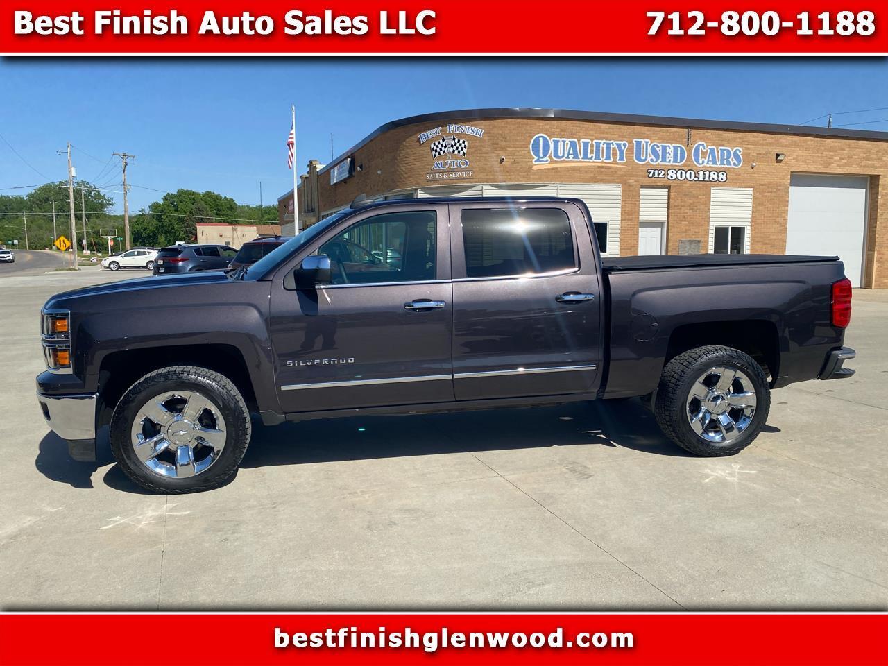 2015 Chevrolet Silverado 1500 4WD Crew Cab 143.5" LTZ