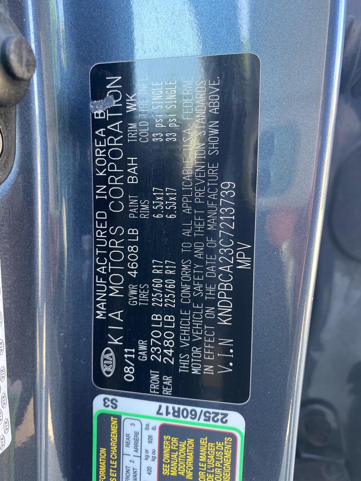 Kia Sportage LX AWD 2012