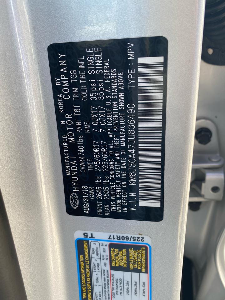 Hyundai Tucson Value AWD 2018
