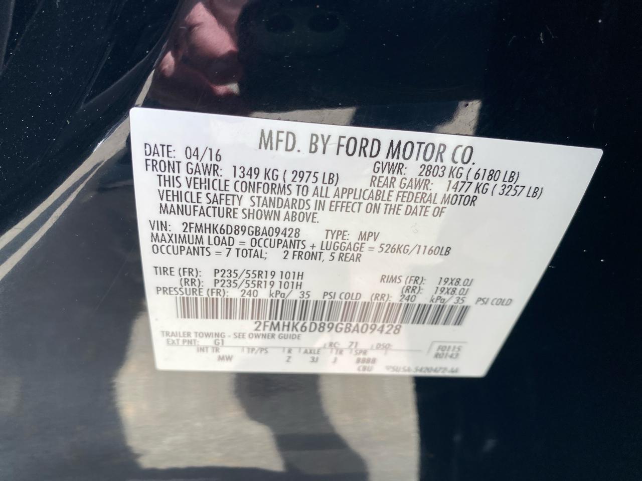 Ford Flex Limited AWD 2016