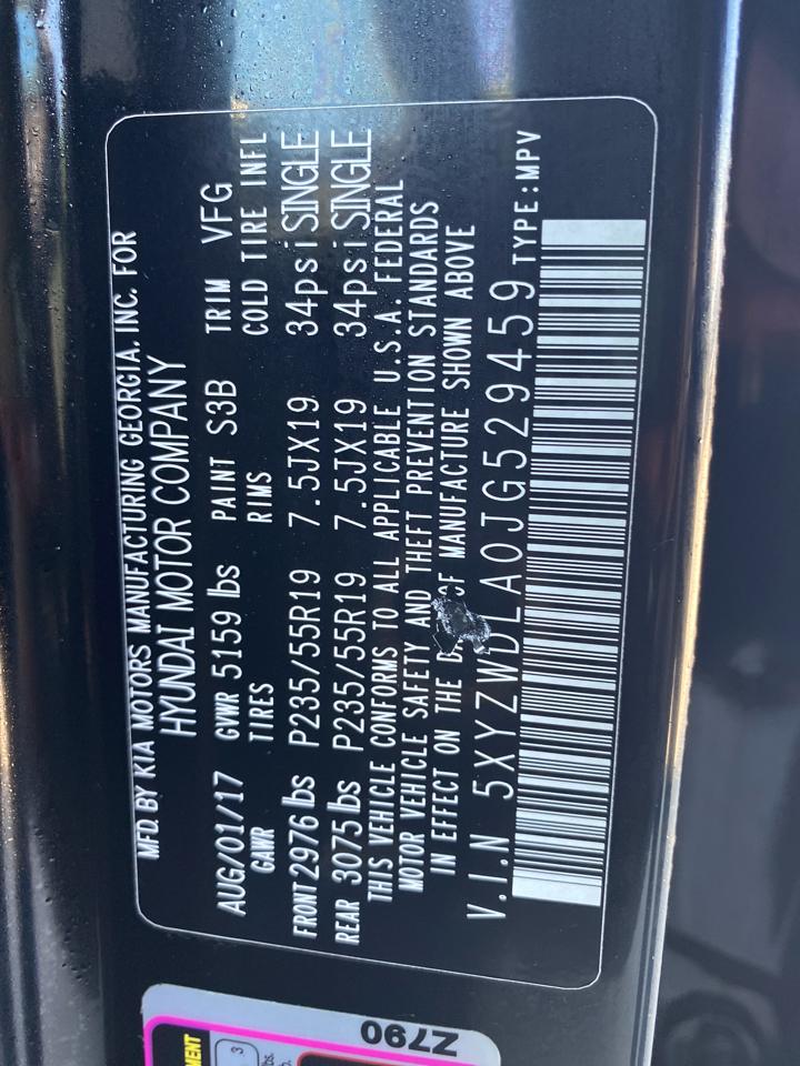 Hyundai Santa Fe Sport 2.0T AWD 2018