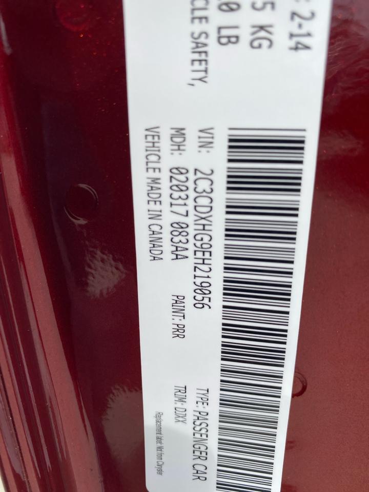 Dodge Charger SXT 2014