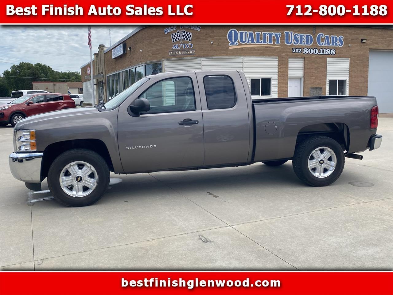 2013 Chevrolet Silverado 1500 4dr Ext Cab 157.5" WB 4WD LT