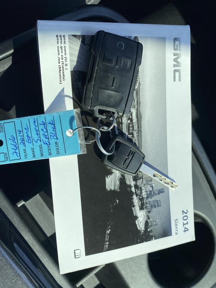 GMC Sierra 1500 4WD Ext Cab 134.0" SLE 2014