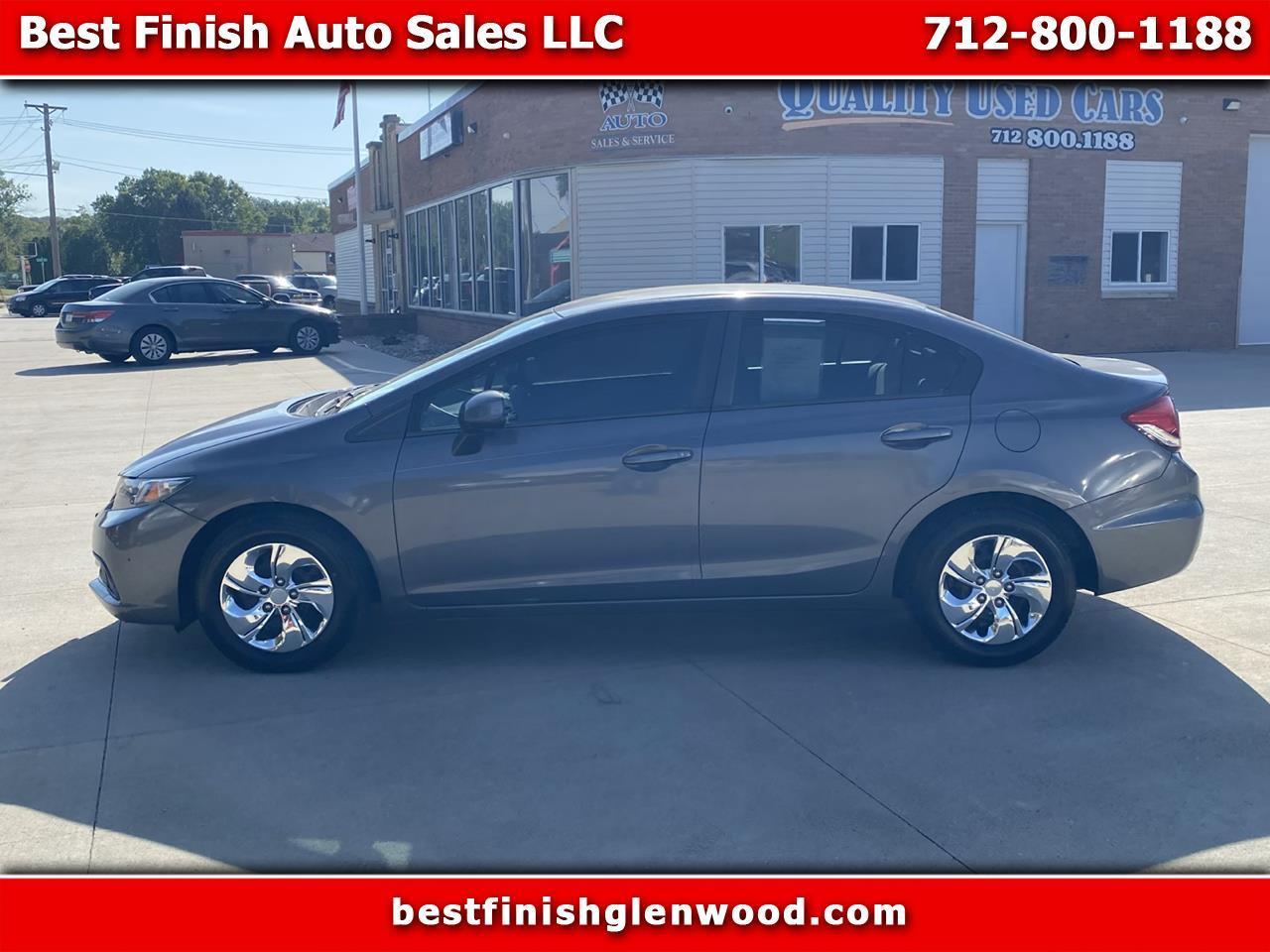 2013 Honda Civic 4dr Sdn LX Auto w/ABS