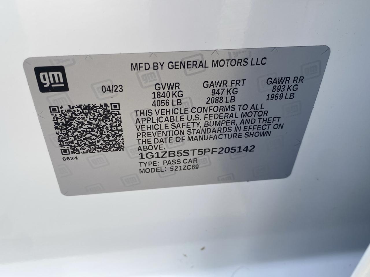 Chevrolet Malibu LS 2023