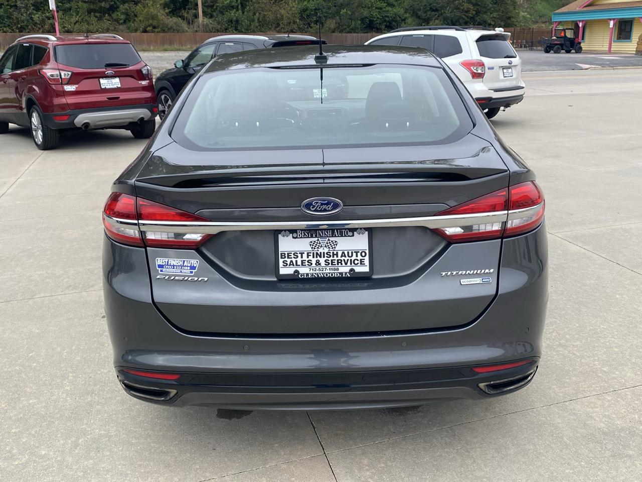 Ford Fusion Titanium AWD 2017