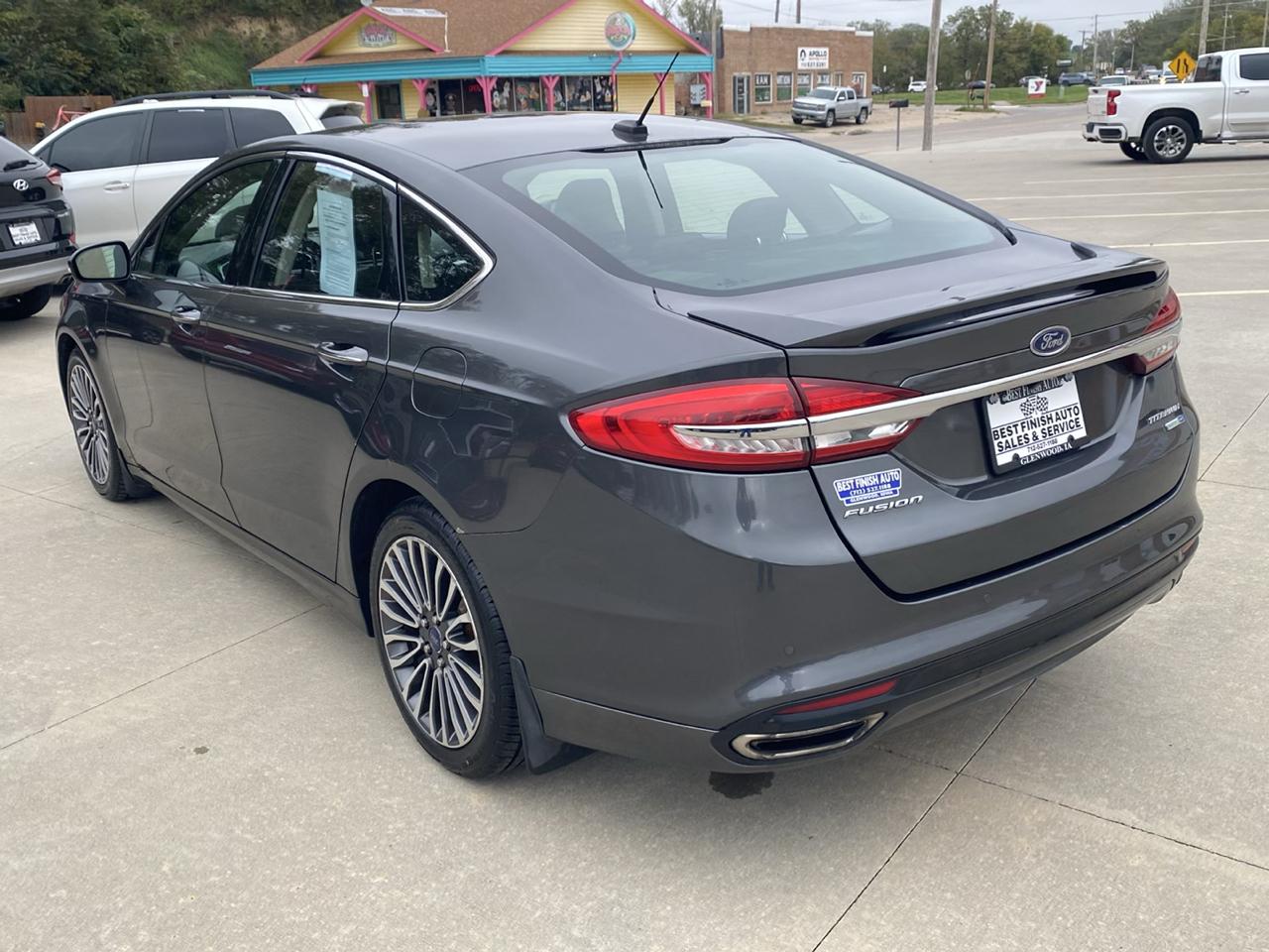 Ford Fusion Titanium AWD 2017
