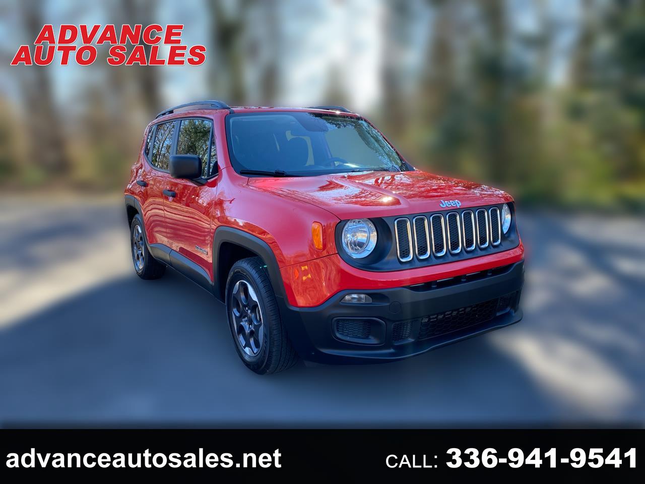 2018 Jeep Renegade Sport 4D SUV FWD