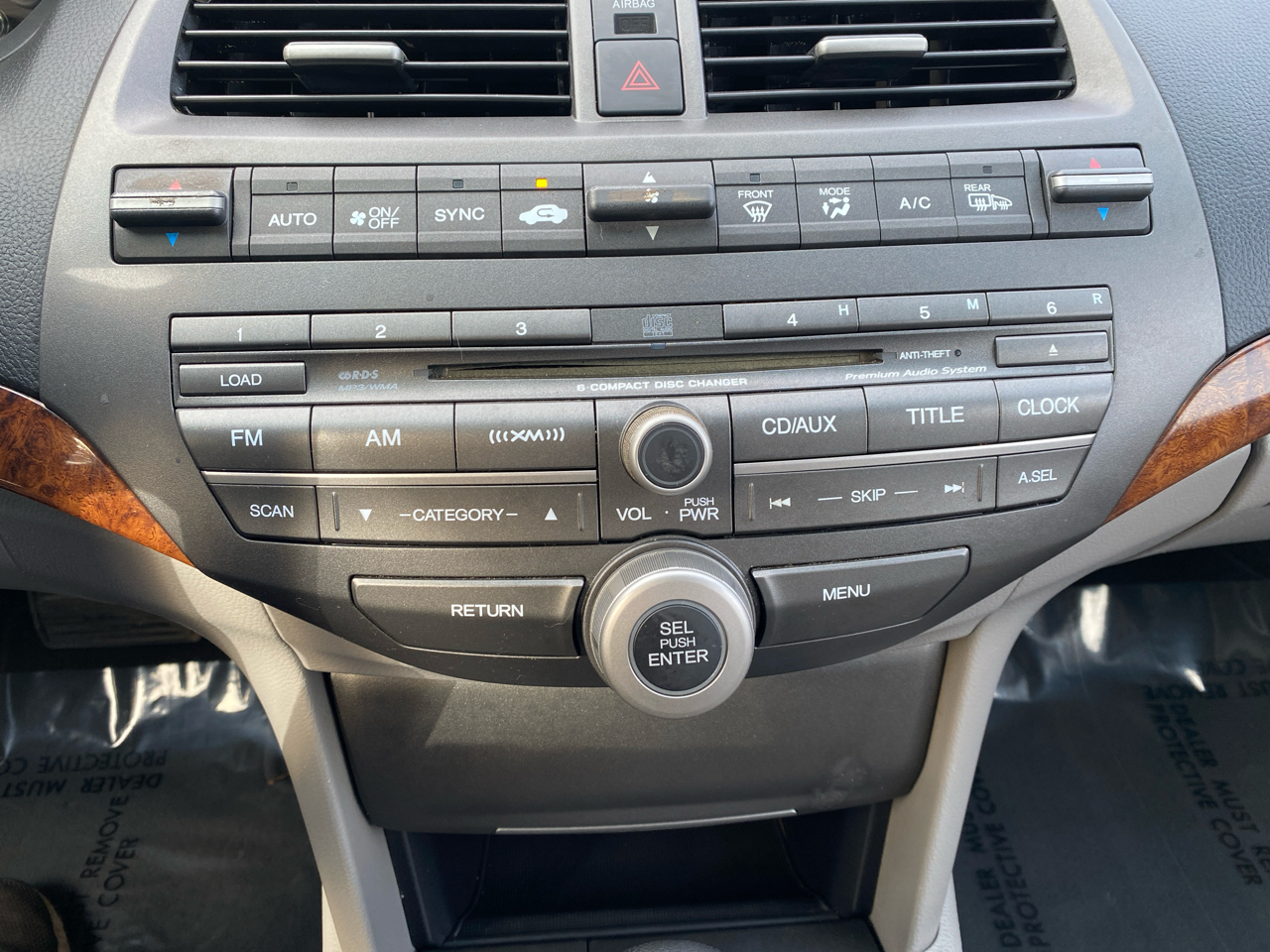 Honda Accord Sdn 4dr V6 Auto EX-L 2012