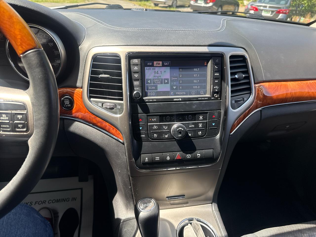 Jeep Grand Cherokee 4WD 4dr Overland 2013