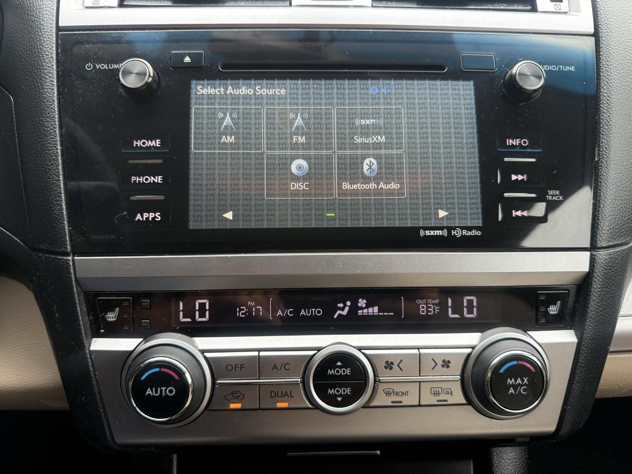 Subaru Outback 4dr Wgn 2.5i Premium 2015