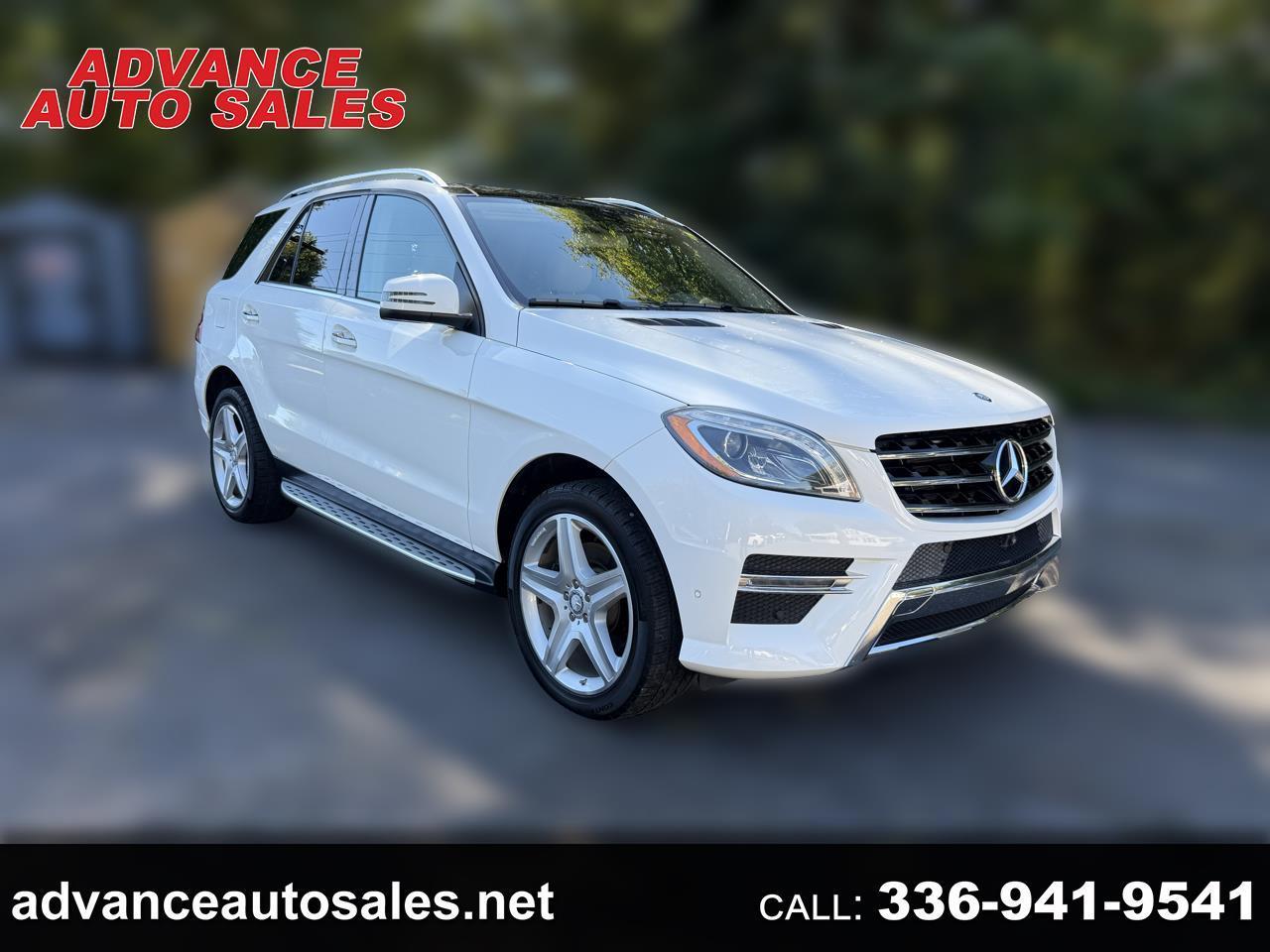 2015 Mercedes-Benz M-Class 4MATIC 4dr ML 400