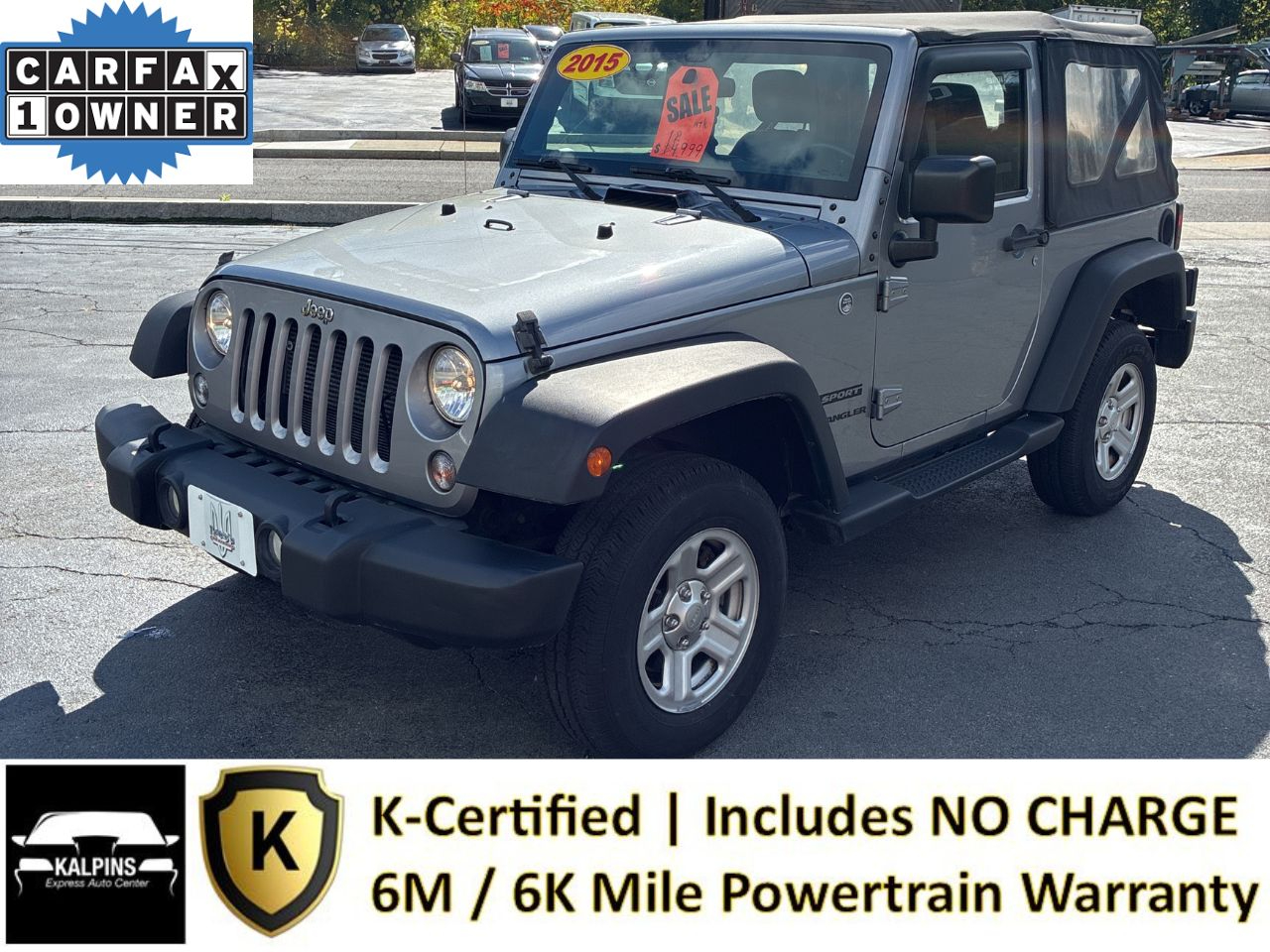 2015 Jeep Wrangler Sport 4WD