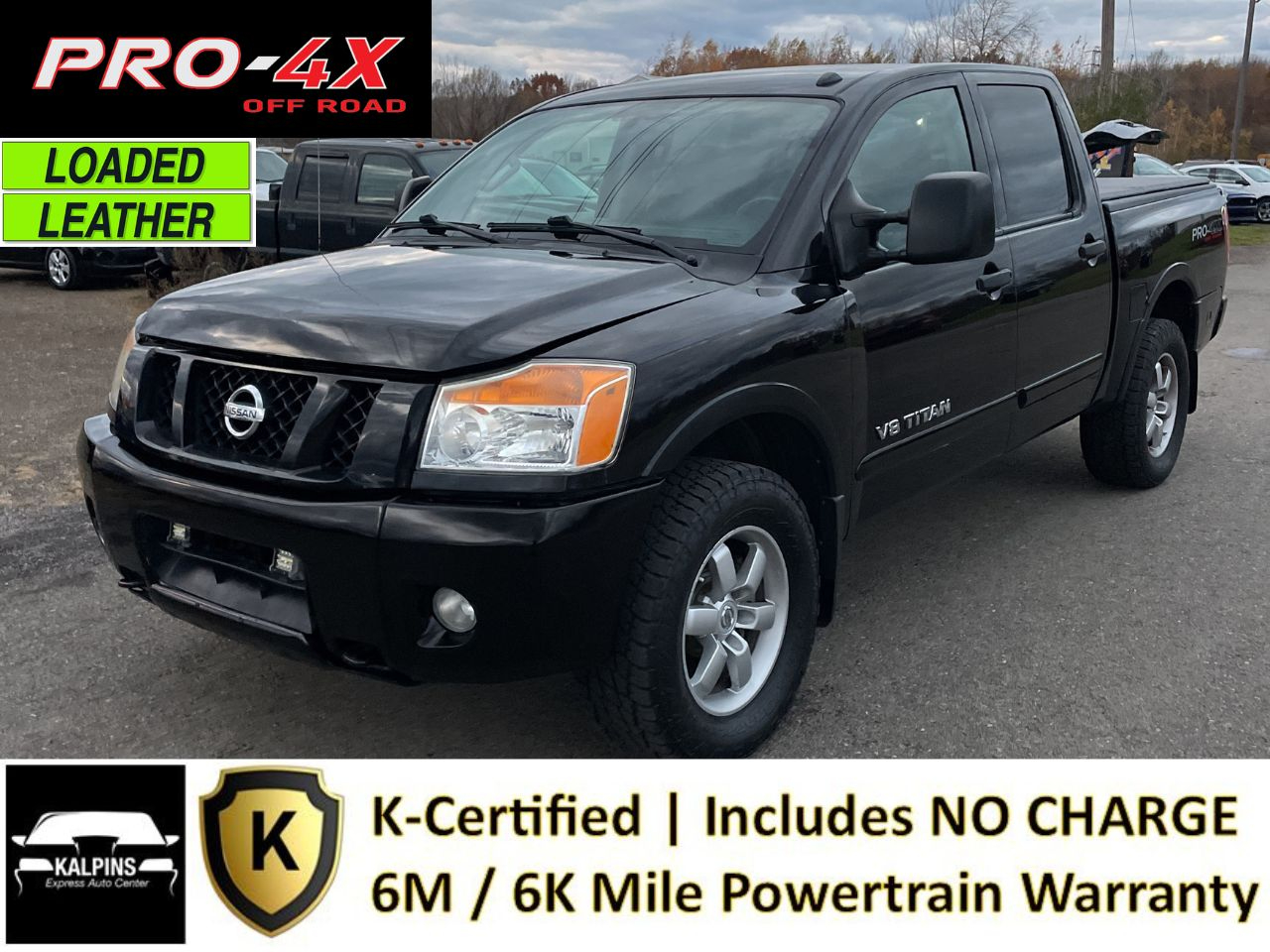 2012 Nissan Titan 4WD Crew Cab LWB PRO-4X