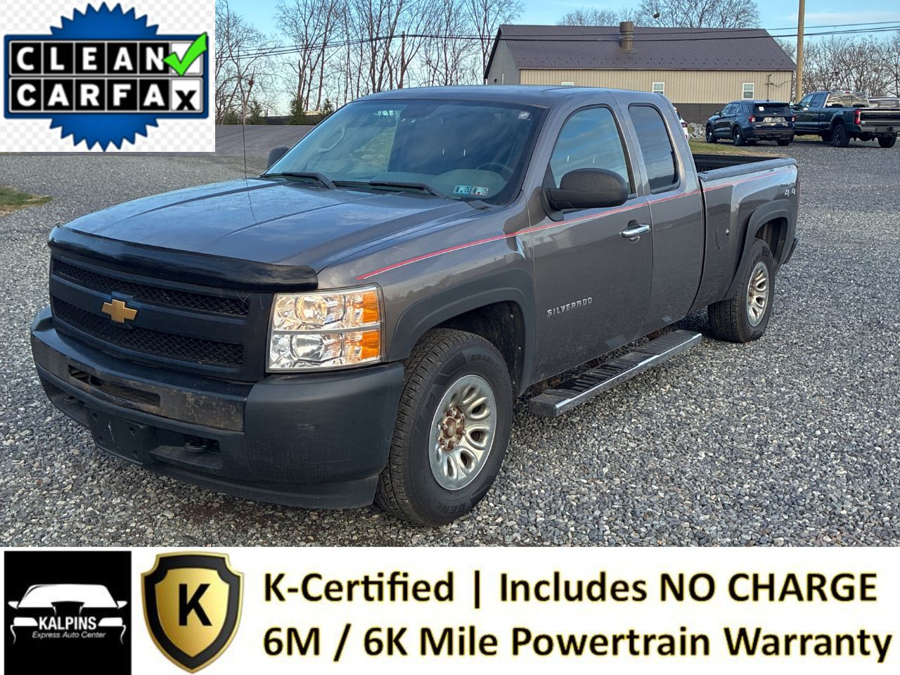 2012 Chevrolet Silverado 1500 Work Truck Ext. Cab 4WD