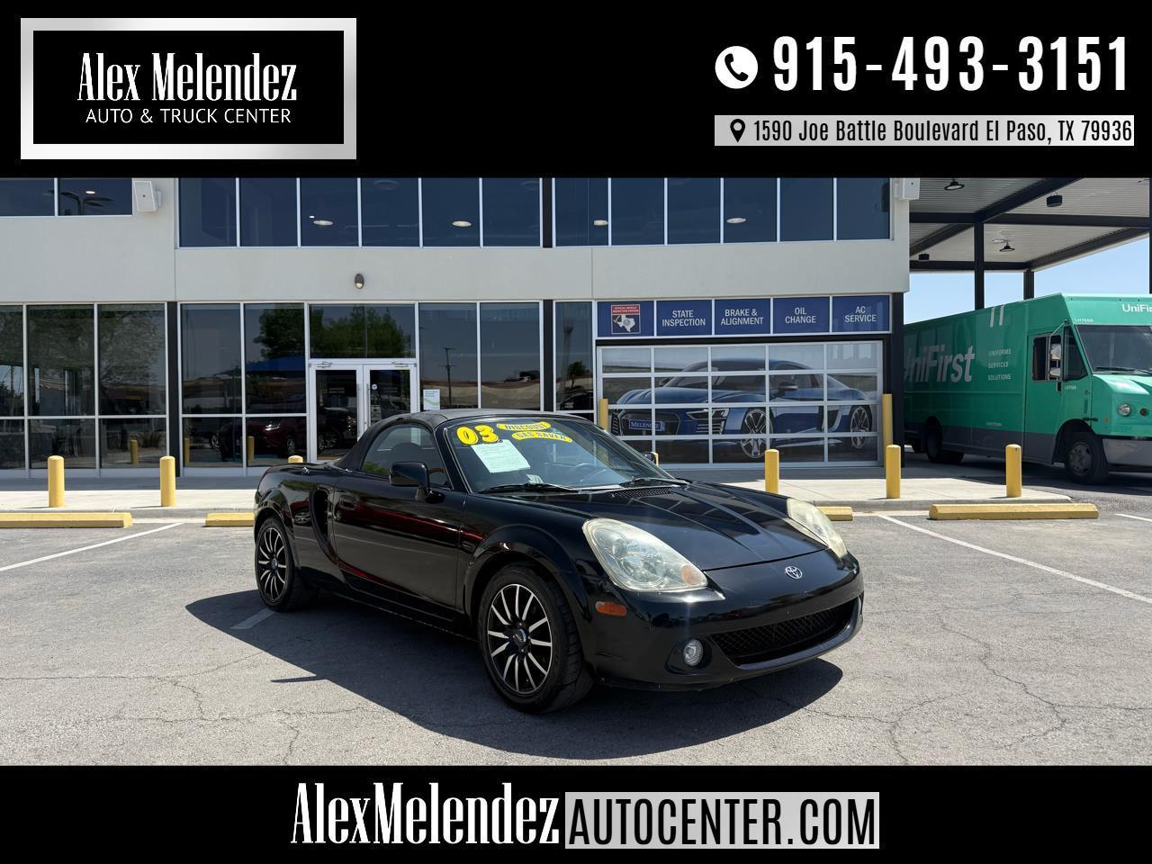 2003 Toyota MR2 Spyder 2dr Conv Manual (Natl)