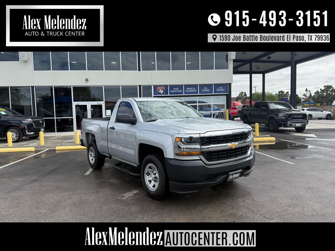 2016 Chevrolet Silverado 1500 2WD Reg Cab 119.0" Work Truck