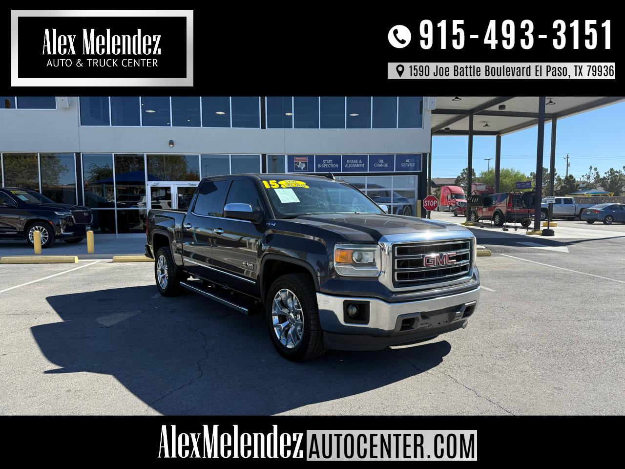2015 GMC Sierra 1500 4WD Crew Cab 143.5" SLT