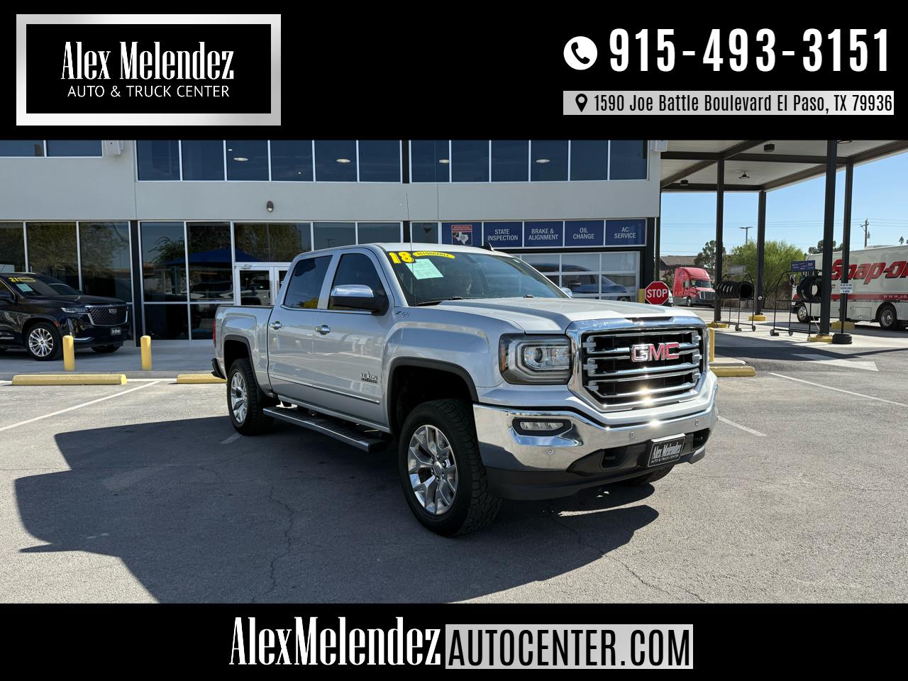 2018 GMC Sierra 1500 4WD Crew Cab 143.5" SLT