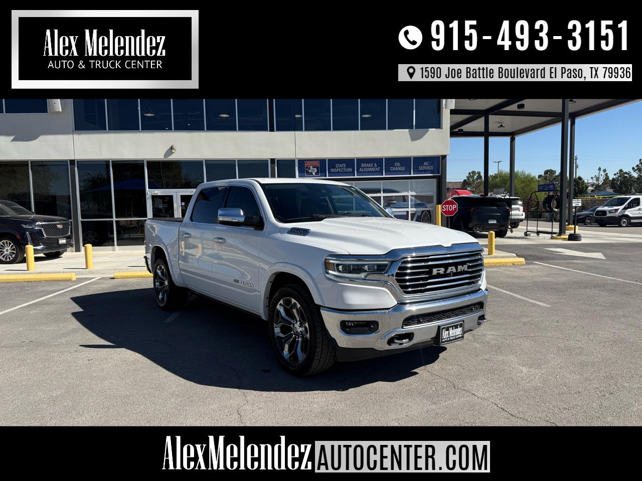 2019 RAM 1500 Longhorn 4x4 Crew Cab 5'7" Box