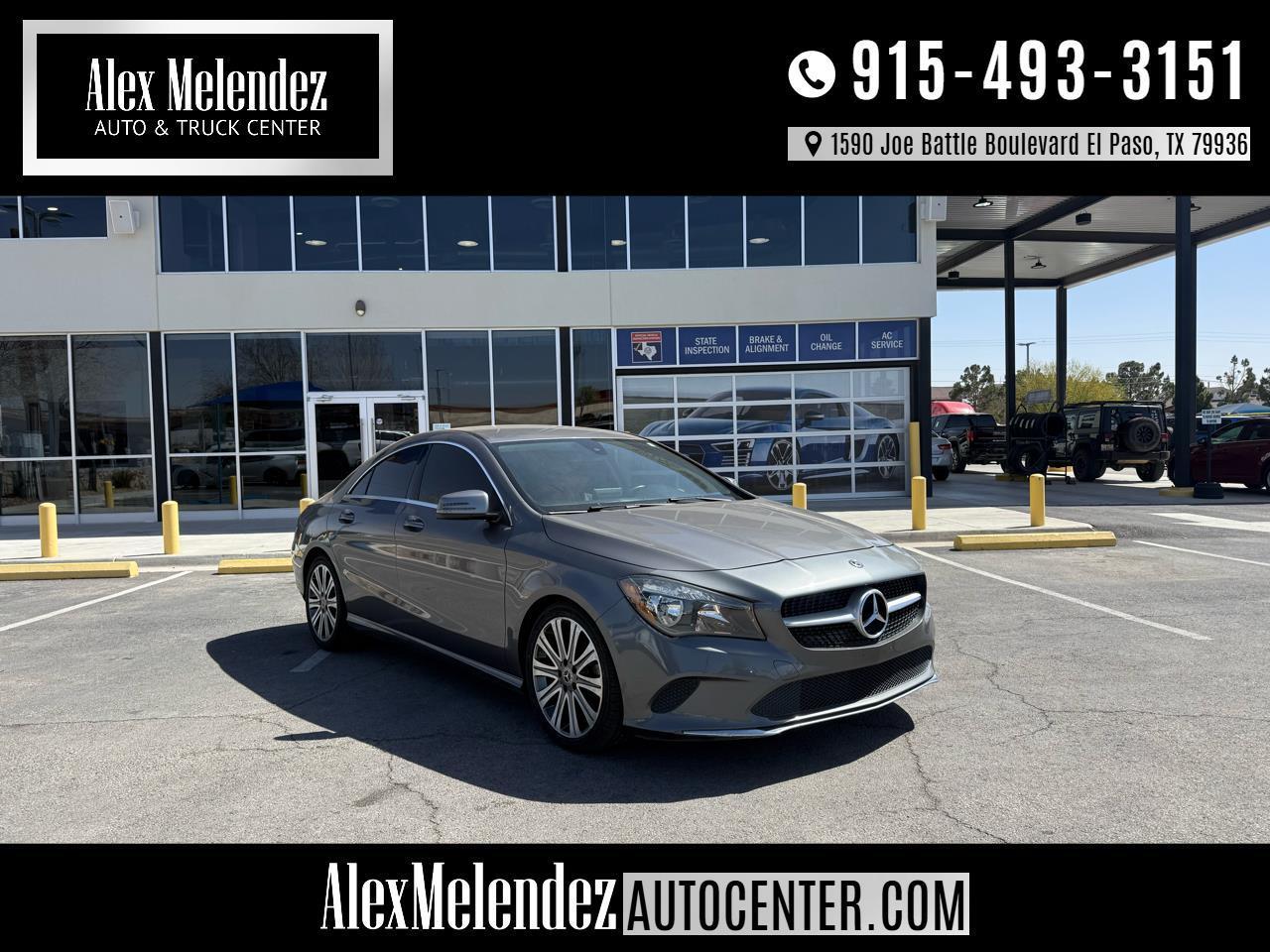 2018 Mercedes-Benz CLA CLA 250 Coupe