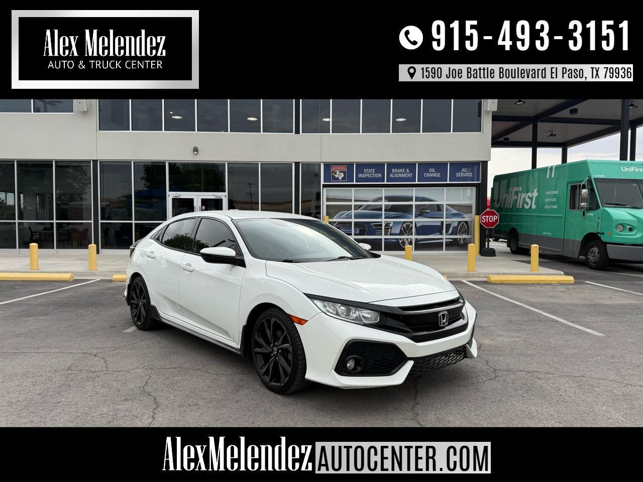 2019 Honda Civic Hatchback Sport CVT
