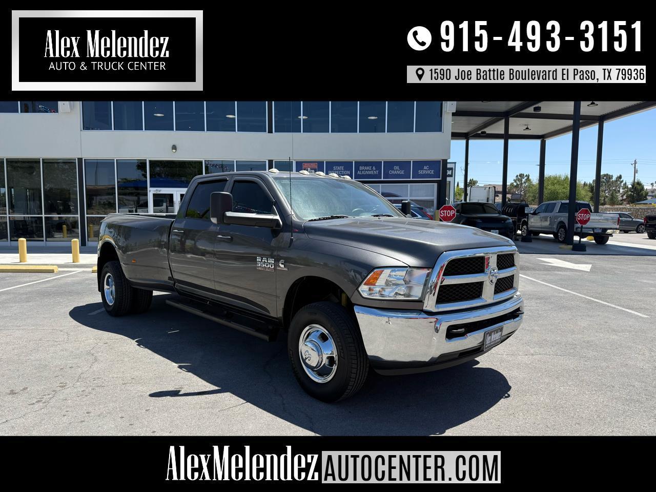 2018 RAM 3500 Tradesman 4x4 Crew Cab 8' Box