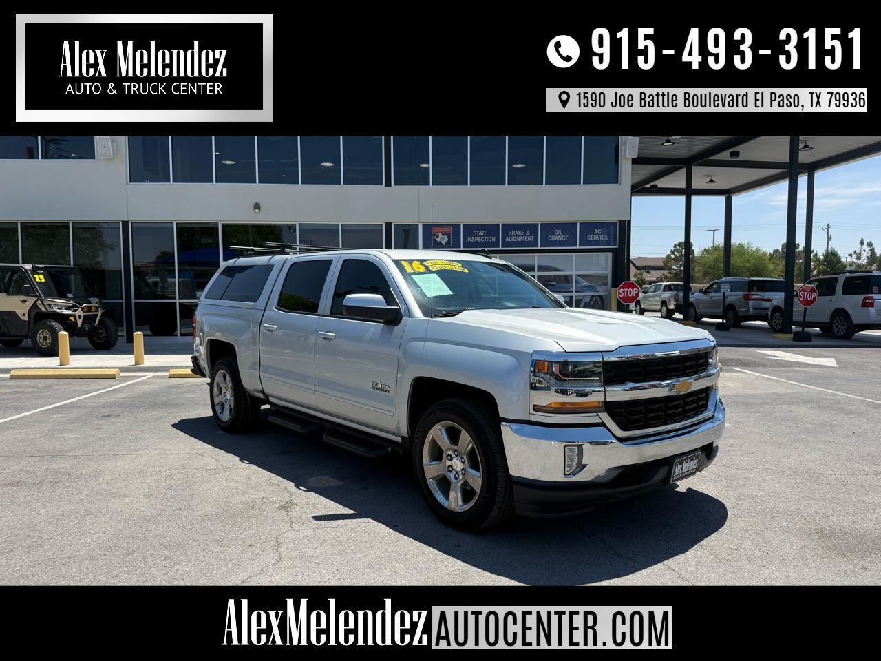 2016 Chevrolet Silverado 1500 2WD Crew Cab 143.5" LT w/1LT