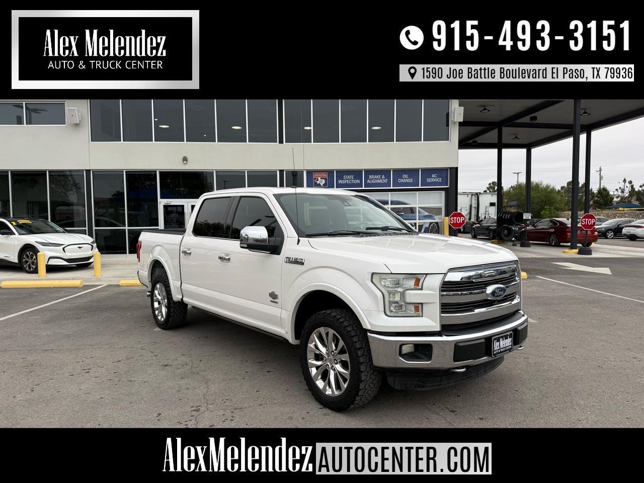 2016 Ford F-150 4WD SuperCrew 145" King Ranch