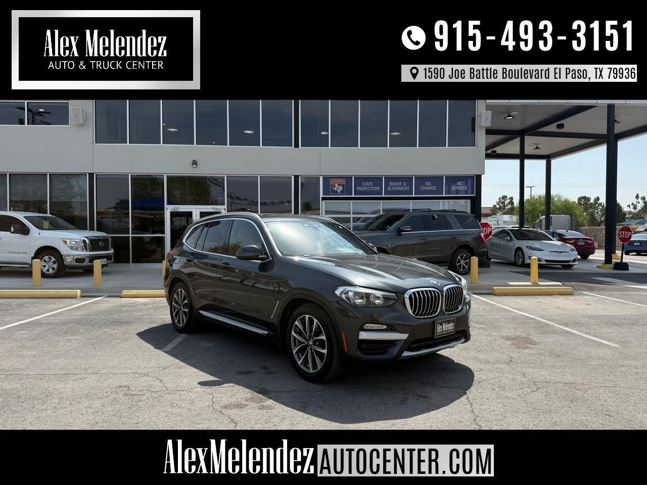 2019 BMW X3 sDrive30i Sports Activity Vehicle